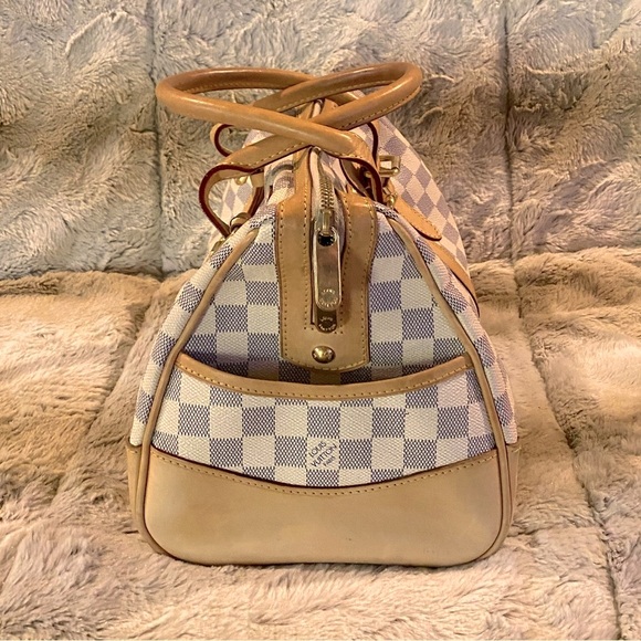 ✨ Authentic Louis Vuitton Damier Azur Berkeley Boston Handbag GUC. ✨ - Picture 5 of 9